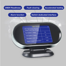Load image into Gallery viewer, Vjoycar V70 2021 New OBD2 HUD Gauge On-board Computer Digital Security Alarm