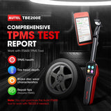 Autel MaxiTPMS TBE200E Tire Brake Examiner 2022 Newest Laser Tire Tread Depth
