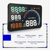 5.5" Car HUD Head Up Display OBD2 Diagnostic Tool Projector Digital Speedometer - Auto Lines Australia