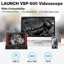 Load image into Gallery viewer, LAUNCH VSP600 Videoscope Camera Endoscope Car Inspection Mirror Waterproof 6LED - Auto Lines Australia