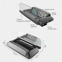 Load image into Gallery viewer, GPS HUD Speedometer Digital Heads Up Display Car Speed Warning Plug &amp; Play