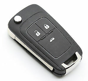 Fits Holden Cruze 433Mhz ID46 Chip Complete Key 3 Button Remote Flip Key Blank