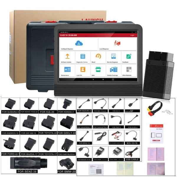 Launch X431V+4.0 WIFI/Bluetooth 10.1 inch Tablet Global Version Immobilizer Program