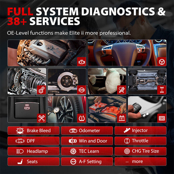 Autel MaxiSys Elite II Pro Diagnostic Scan Tool With J2534 ECU Programming
