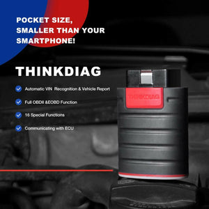 ThinkDiag Old Version Bluetooth Code Reader OBD2 Scanner Andriod IOS Diagnostic