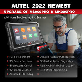Car Diagnosis Autel MaxiCOM MK906 Pro-TS Complete TPMS Auto Diagnostic Scanner - Auto Lines Australia