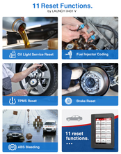 Load image into Gallery viewer, Genuine LAUNCH X431 V Pro V4.0 8inch Auto Bluetooth Diagnostic Bi-Directional Active Test All Systems Scan Scanner Tool OBD2 WiFi