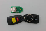 Fits HYUNDAI TUCSON 2005-2011 2 Button Transponder Remote Key 433MHz FOB Chip