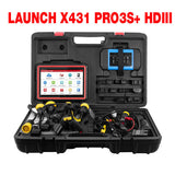 LAUNCH X431 PRO3S+ HDIII 12V Car/24V Truck full system diagnostic tools obd obd2