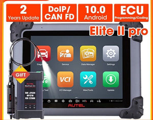 MaxiSys Elite II PRO Diagnostic Scanner J2534  Scan  Tools CAN FD/DoIP Upgrade