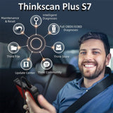 THINKCAR Thinkscan Plus S7 OBD2 Scanner Automotive Professional Diagnostic tool
