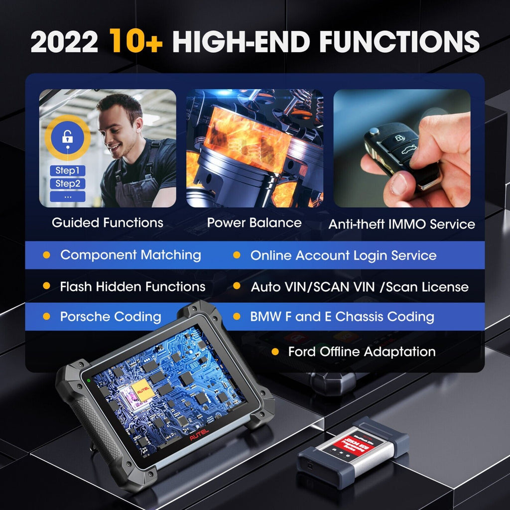 Autel MaxiCOM MK908 Pro II with J2534 Diagnostic Scan Tool