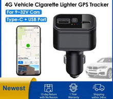 Load image into Gallery viewer, New Real 4G Car Cigarette Lighter GPS Tracker Vehicle Locator