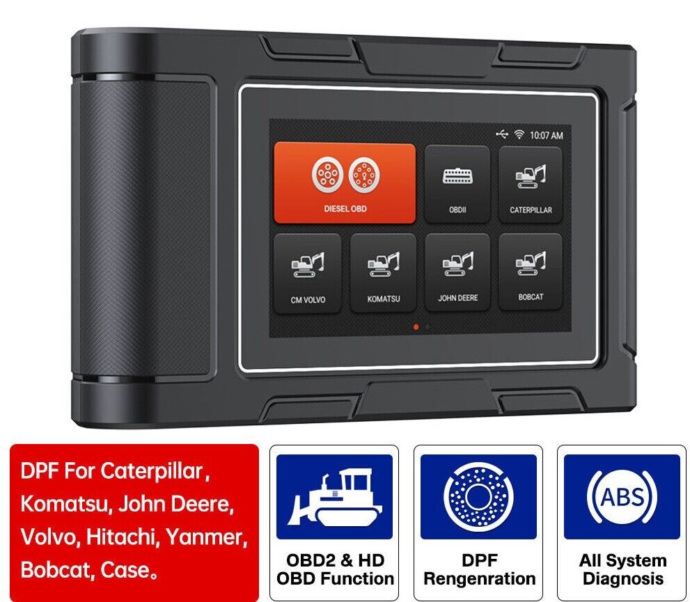 ANCEL HD3600 Construction Machinery Scan Tool DPF Reset Full System Secondary image