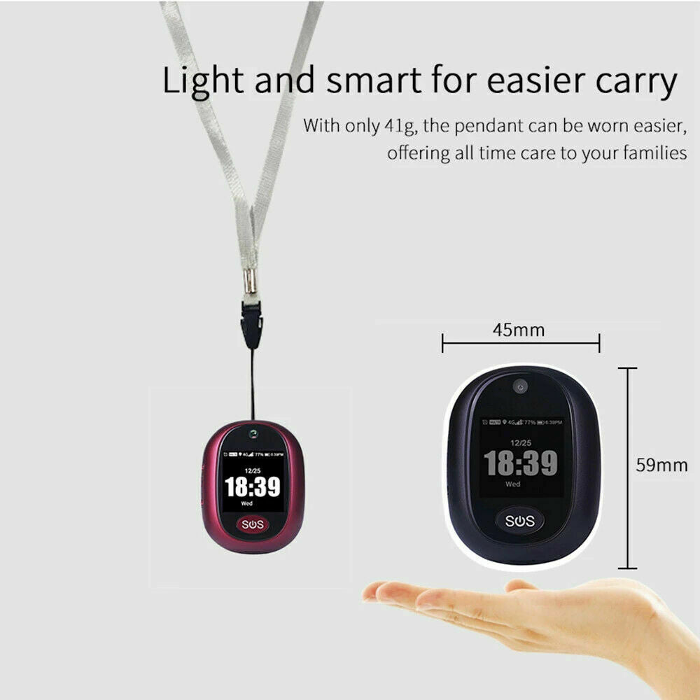 4G LTE Personal Mini GPS Tracker Waterproof IP67 Smart Tracking Kids Elderly - Auto Lines Australia