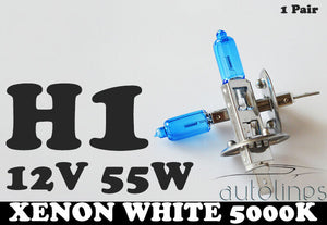 H1 12V 55W Xenon White 5000k Halogen Fog Car Headlight Lamp Globes Bulbs HID