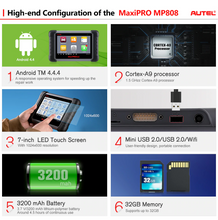 Load image into Gallery viewer, AUTEL MP808 Bi-Directional OE-level OBD2/OBDII Diagnostic ECU Scanner Tool DS808 - Auto Lines Australia