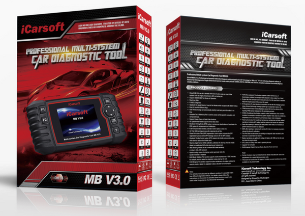 iCarsoft MB V3.0 For Mercedes-Benz/Sprinter/Smart Multi Systen OBD2 Diagnostic Scan Tool