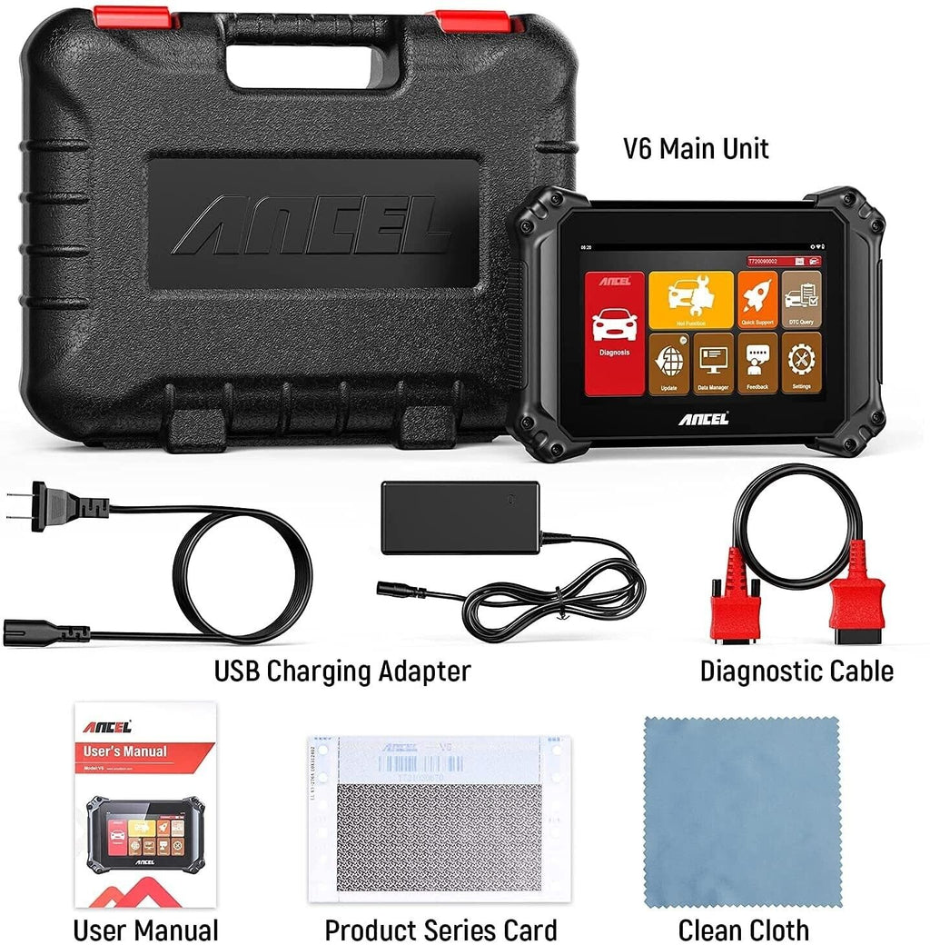 Ancel V6 OBD2 Diagnostic Scanner Professional Full System Car Diagnostic Tool