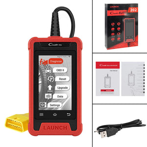 LAUNCH X431 Elite CRE202 OBD2 Diagnostic tools Auto OBDII ABS SRS Code Reader