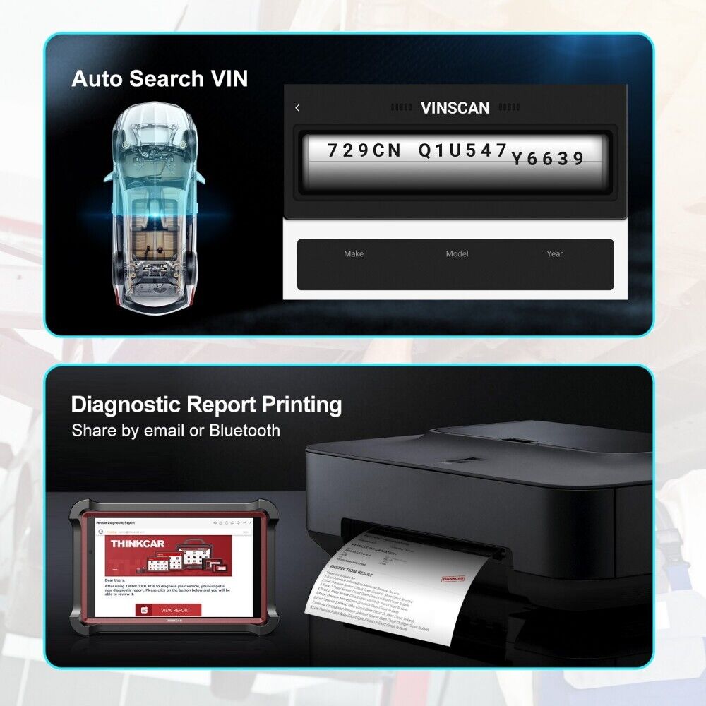 THINKCAR THINKTOOL PAD8 OBD2 Scanner Professional Automotivo Car Diagnostic Tool - Auto Lines Australia