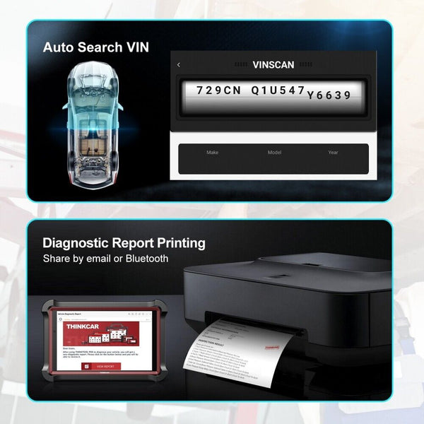 THINKCAR THINKTOOL PAD8 OBD2 Scanner Professional Automotivo Car Diagnostic Tool - Auto Lines Australia