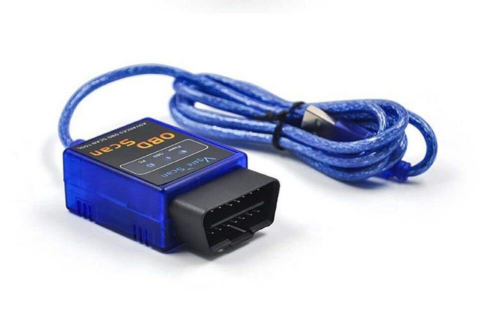 Universal OBD2 Diagnostic Interface USB Cable for Car Connector V1.5 -  Autoscan Diagnostic Software