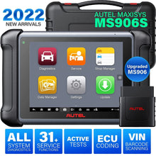 Load image into Gallery viewer, Autel Scanner Maxisys MS906S Automotive Diagnostic Scan Tool with ECU Coding