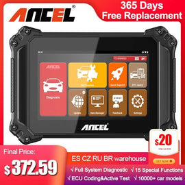 Ancel V6 OBD2 Diagnostic Scanner Professional Full System Car Diagnostic Tool - Auto Lines Australia