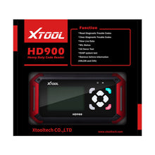 Load image into Gallery viewer, XTOOL HD900 Heavy Duty Scanner Code Reader Diesel Truck Engine OBD2 Diagnostic