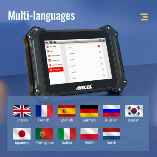 Full System Diagnosis IMMO DPF TPS 15 Reset Functions Car OBDII Diagnostic Tools