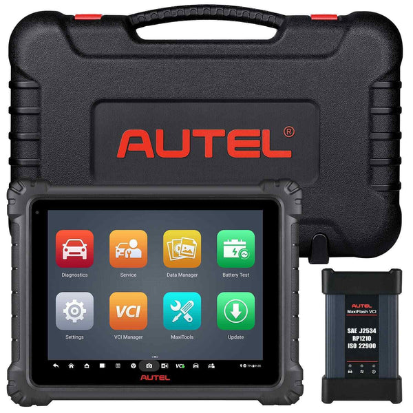Autel MaxiCOM Ultra Lite Scannerwith Topology Mapping J2534 ECU - Auto Lines Australia