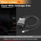 Vgate vLinker FS ELM327 For Ford FORScan HS/MS-CAN ELM 327 OBD 2 OBD2 Car