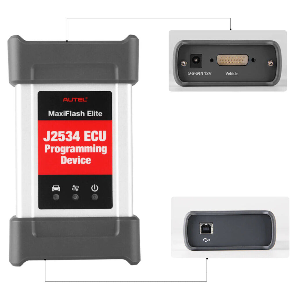 Autel MaxiFlash Elite J2534 ECU Programming Tool Fit for Maxisys MS908/MS908P