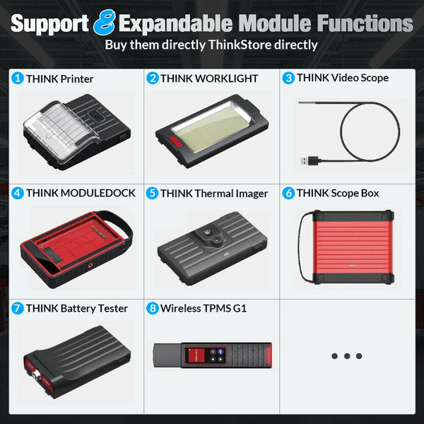 Thinkcar Thinktool SD4 OBD2 Scanner Car Professional Diagnostic Tools ENG ABS