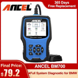 ANCEL BM700 Full System Diagnostic Tool OBD2 Scanner - Auto Lines Australia