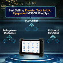 Load image into Gallery viewer, Autel MaxiCom MK908 Bluetooth Diagnostic ALL System ECU Coding Auto Scanner Tool - Auto Lines Australia