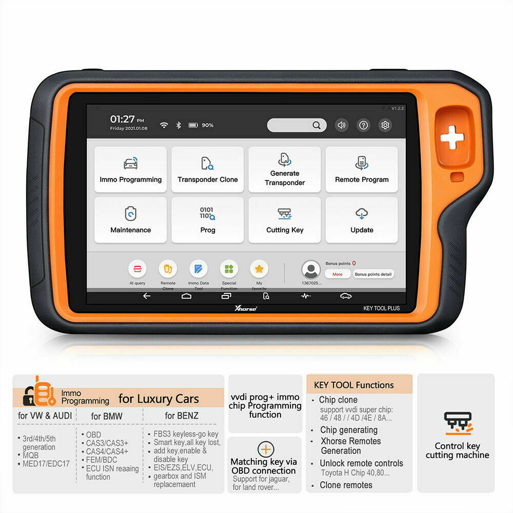 Xhorse VVDI IMMO Tool Plus Pad Full Configuration All-in-One Programmer - Auto Lines Australia