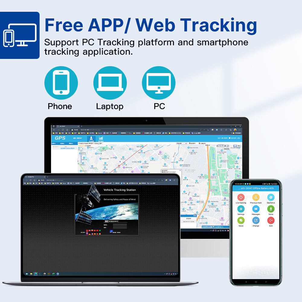 Newest Cow GPS Tracker Big Battery 22000mAh 180-day Standby Real Time Track