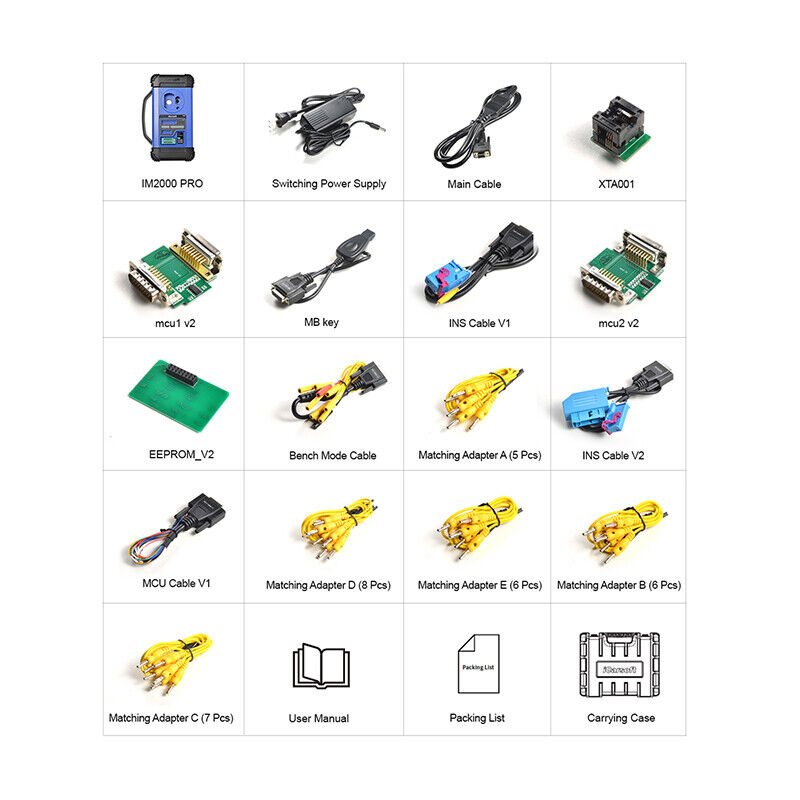 IM2000 PRO Immobilizer Key Programmer ECU Clone Tool for VW Audi BMW Benz