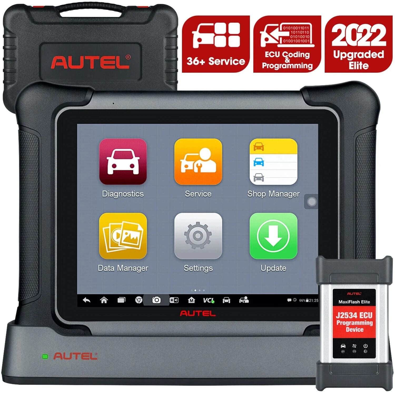 Autel Maxisys Elite II Automotive Diagnostic Tool Bi-Directional Scanner ECU Secondary image