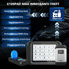XTOOL X100 MAX Auto IMMO programmer 10
