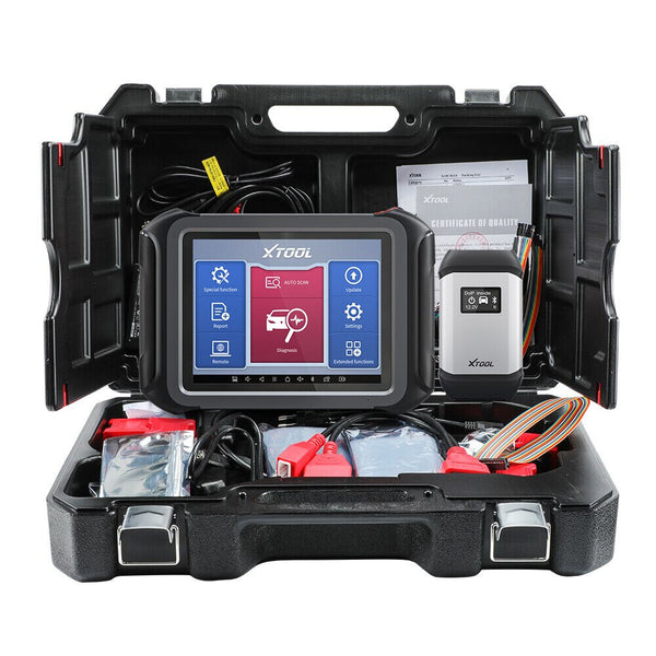 XTOOL D9 Automotive Scan Tool Topology Map Bi-Directional Control ECU Coding Full Diagnostics & 31+ Resets Support DoIP & CAN FD
