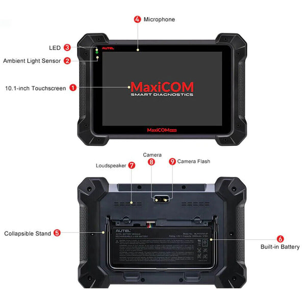 Autel MaxiCOM MK908 Diagnostic Tool Upgraded Version of Autel Maxisys MS906