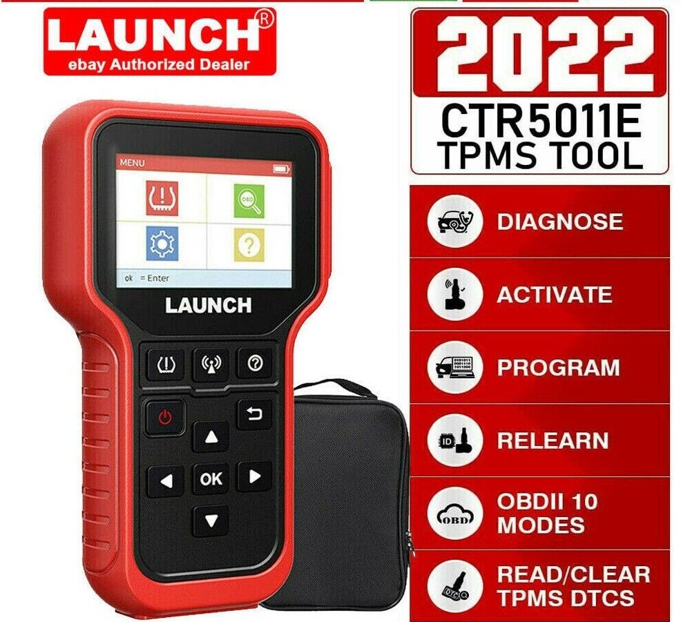LAUNCH CRT5011X TPMS OBD2  Relearn Reset Tire Sensor Programming Diagnostic Tool Secondary image