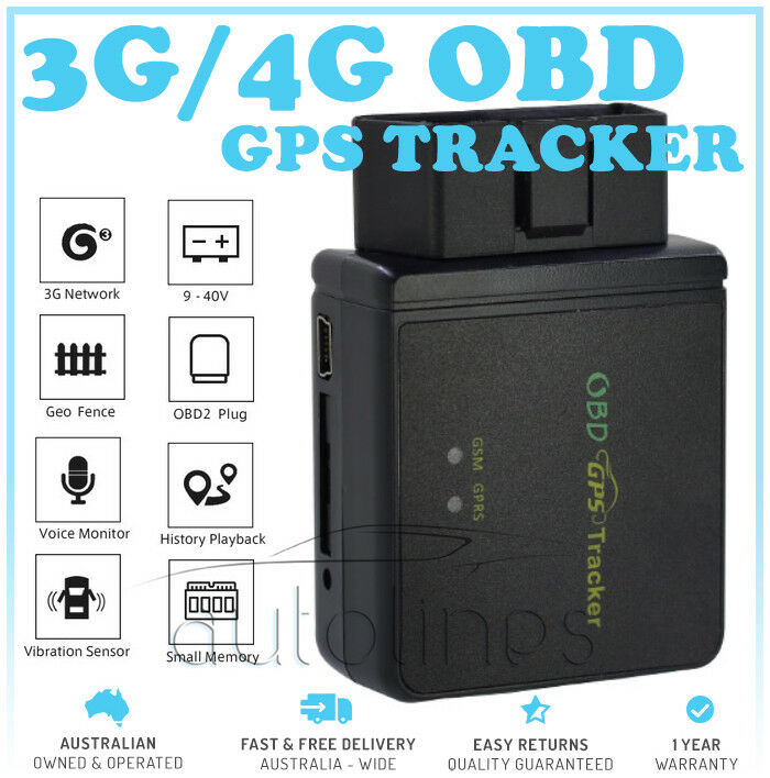 3G 4G OBDII GPS Mini Tracker Live Realtime Vehicle Car Spy OBD2 Tracking Device
