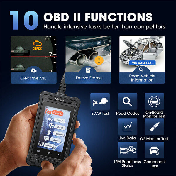 LAUNCH X431 CRE300 Auto OBD2 Scanner Engine ABS SRS Scan Reader Diagnostic Tool