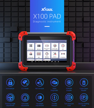 Load image into Gallery viewer, New XTOOL X100 PAD Tablet IMMO Programmer Diagnostic Scan Tool EEPROM OBDII DPF