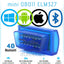 OBD2 Bluetooth Scan Tool OBD ELM327 Car Fault Code Reader iPhone & Android