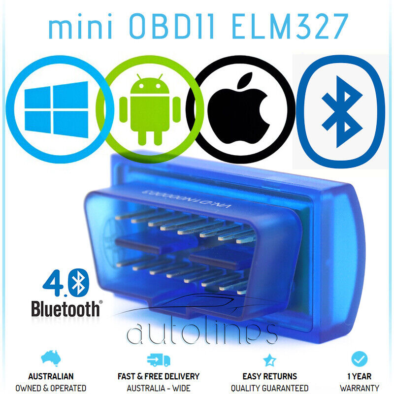 OBD2 Bluetooth Scan Tool OBD ELM327 Car Fault Code Reader iPhone & And –  Auto Lines Australia